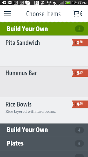 Michelines Pita House Screen 3