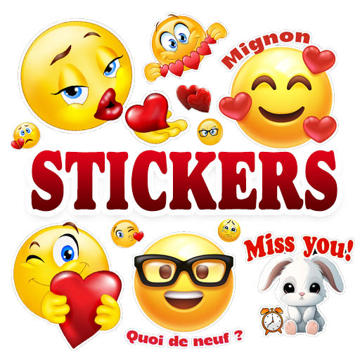 Stickers & Emoji for WhatsApp  Icon
