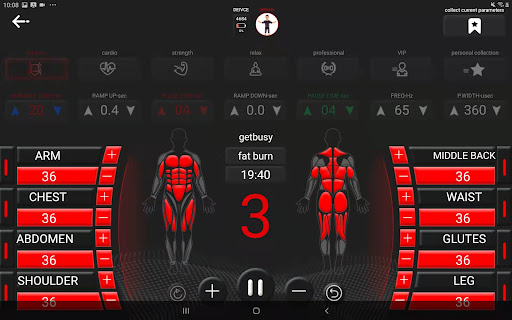 Android application Getbusy advanced screenshort