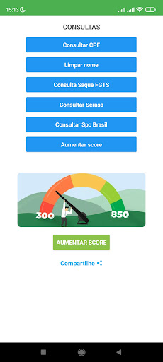 Consultar Score CPF Screen 2
