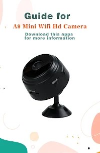 A9 Wifi App Advice Mini Camera