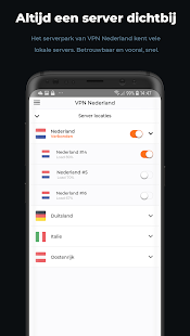 VPN Nederland - Veilig Online en Volledige Privacy Version 2.5.3 APK screenshots 2