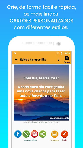 Mensagens de Bom Dia e Cia. Screen 2