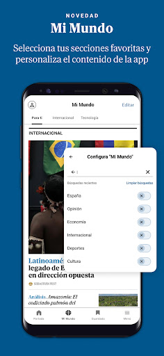El Mundo - Diario líder online Screen 3