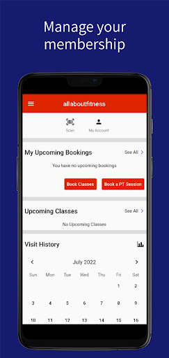 All About Fitness Screen 2