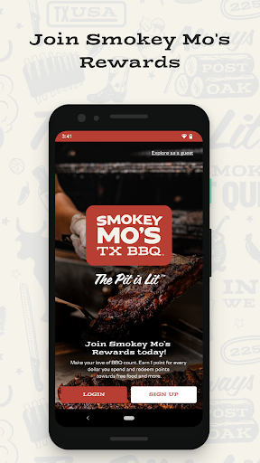 Android application Smokey Mo's BBQ screenshort