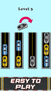 Car Sort Traffic Jam Puzzle