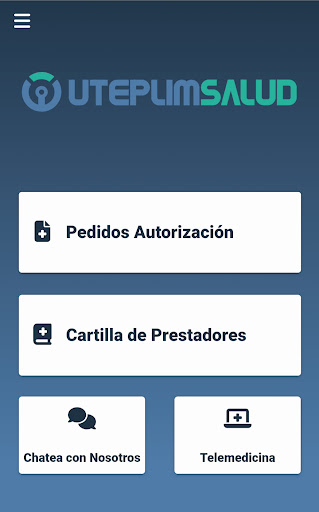 Android application UTEPLIM screenshort