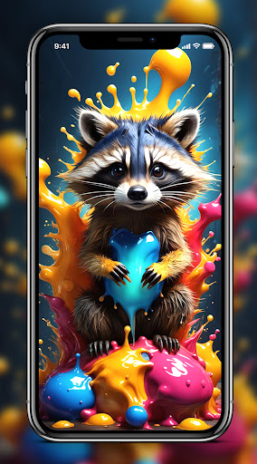 Android application Cute Animal Wallpaper screenshort