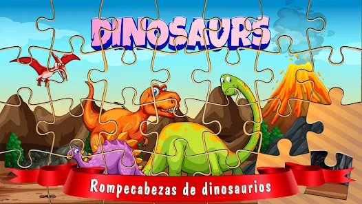 Rompecabezas de dinosaurios - Apps Google Play