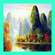 Draw Scenery Landscapes  Icon