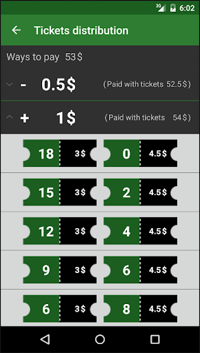 Ticketapp Screen 2