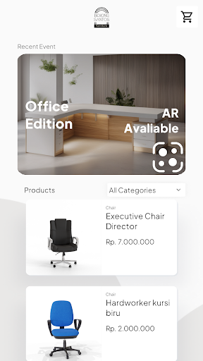 Android application Bojong Santos Furniture screenshort