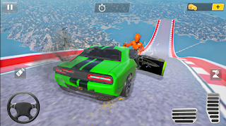 Mega Racing Car Crash Stunt - Screenshot 2