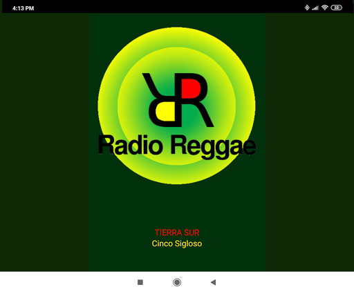 Radio Reggae Screen 3
