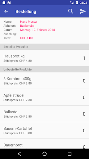 Brötchen Screen 3
