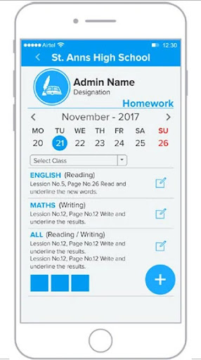 PMS School Screen 3