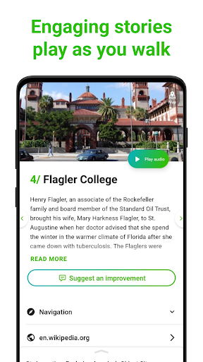 Saint Augustine SmartGuide Screen 2