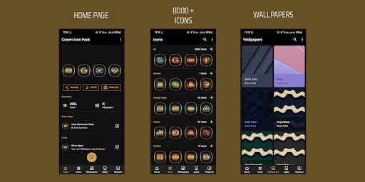 Screenshot of Crown Icon Pack