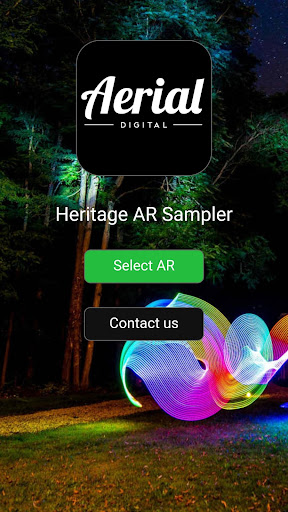 Android application ARCore - Heritage AR Demo screenshort