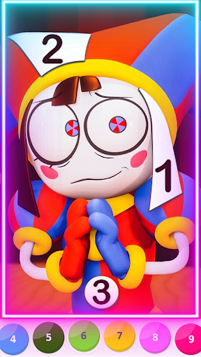 Coloring Digital Circus