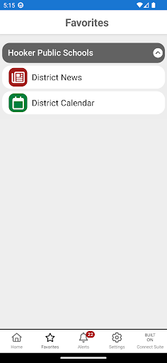 Hooker Schools Connect Screenshot