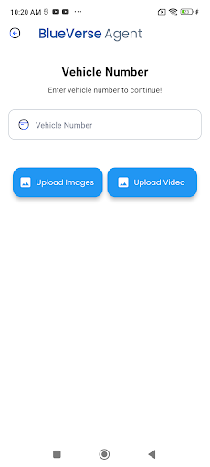 Android application BlueVerse Agent screenshort