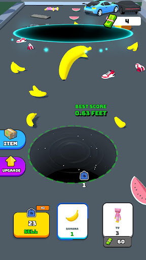 Android application Black Hole Clicker screenshort