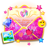 Unicorn Invitations Cards icon