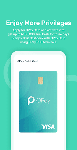 OPay – Debit Card , Airtime , Transfer , Savings poster-2