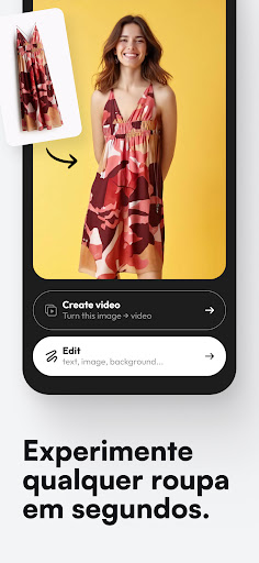 Screenshot de Blend: IA Vídeos Logos Provar