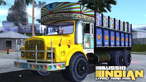 Bussid Indian Livery Horn Mod 1
