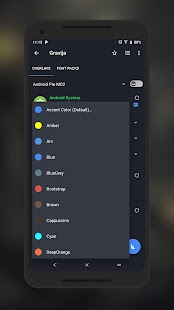 Gravija Substratum Theme Captura de tela