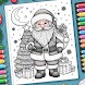 Christmas Gliter Coloring Book - Androidアプリ