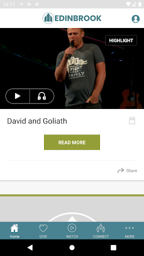 Android application Edinbrook Church screenshort