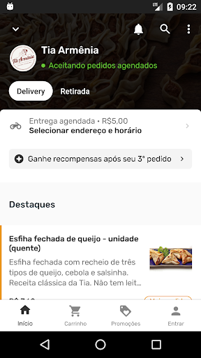 Android application Tia Armênia screenshort