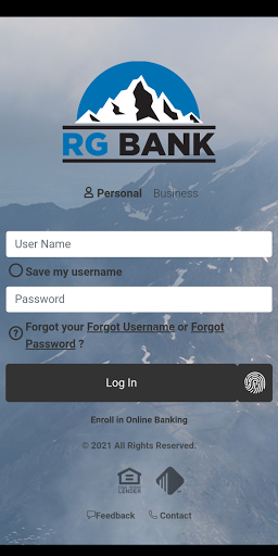 Android application RG Bank screenshort