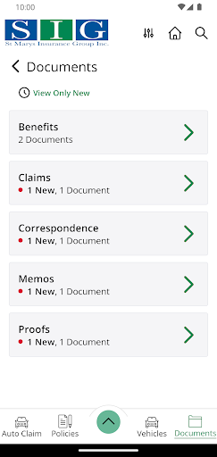 St. Marys Insurance Group Screen 3