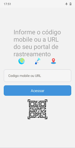 Android application Rastreamento GpsOne screenshort