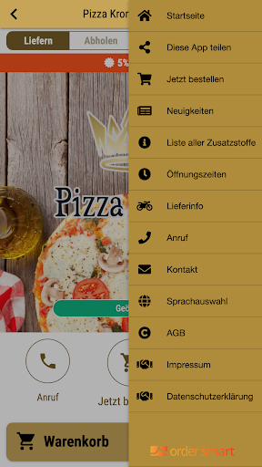 Pizza Krone Arnsberg Screen 3