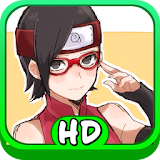 HD Uchiha Sarada Wallpaper icon