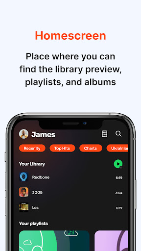 Slash Music Screen 3