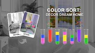 Color Sort: Decor Dream Home - Screenshot 1