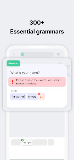Screenshot of Learn Korean via KDrama:Ganada