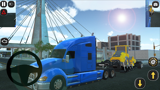 Android application Tow Truck Machine Transport screenshort