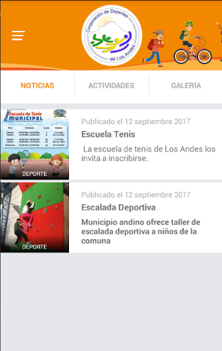 Activate Los Andes Screen 3