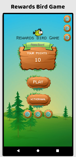 Android application Rewards Bird Game screenshort