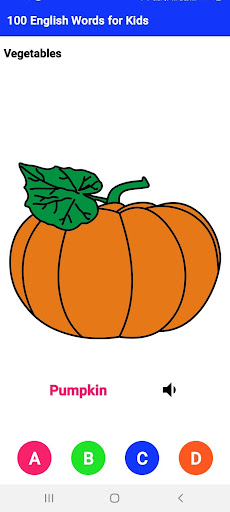 100 English Words for Kids Screen 2