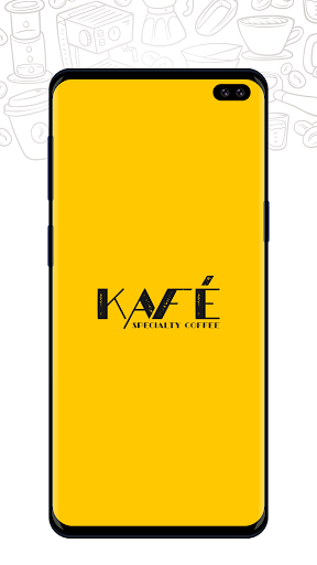 Android application kafe screenshort