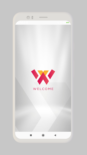 Android application Welcome screenshort
